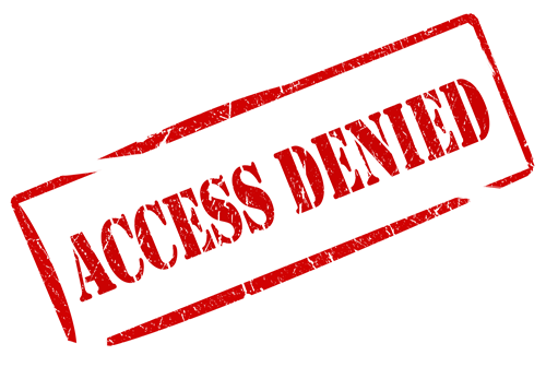 ACCESS IS RESTRICTED!